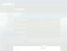 Tablet Screenshot of everdem.com